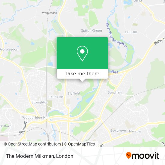 The Modern Milkman map