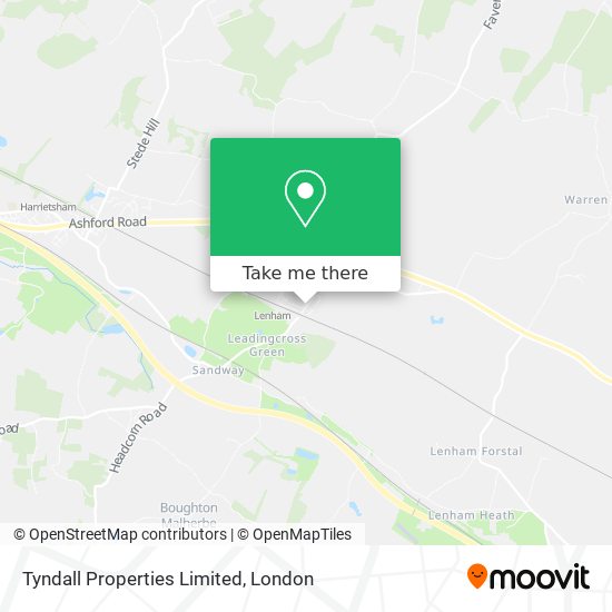 Tyndall Properties Limited map