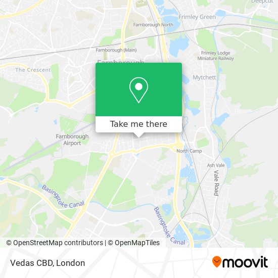 Vedas CBD map