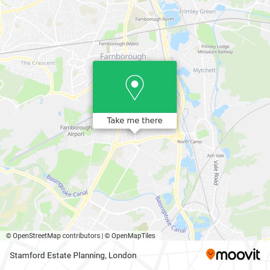Stamford Estate Planning map