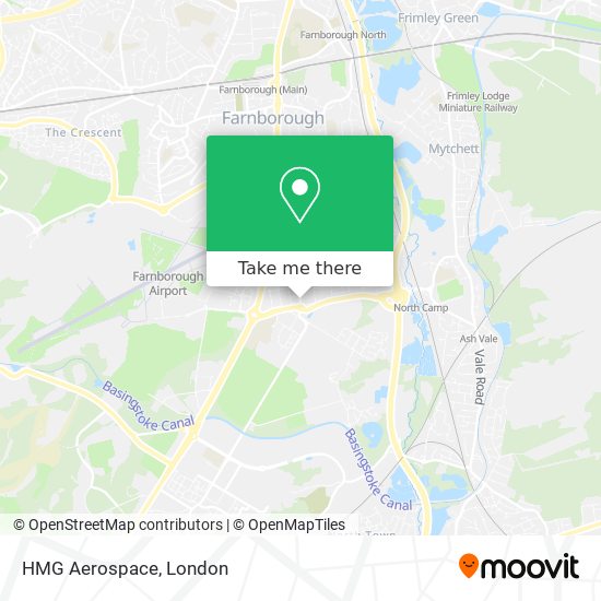 HMG Aerospace map