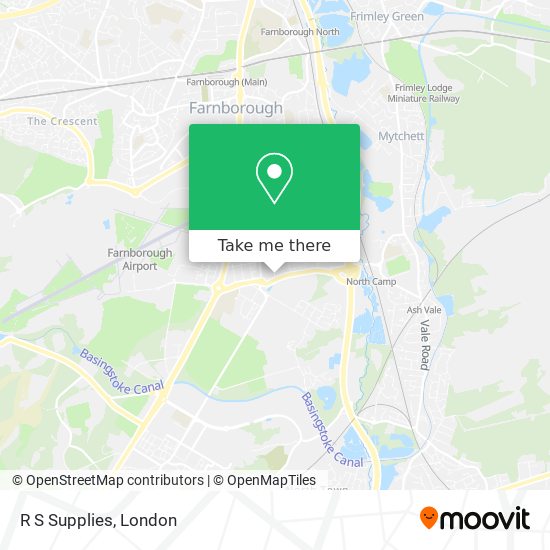 R S Supplies map