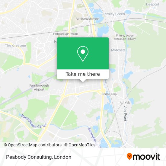 Peabody Consulting map