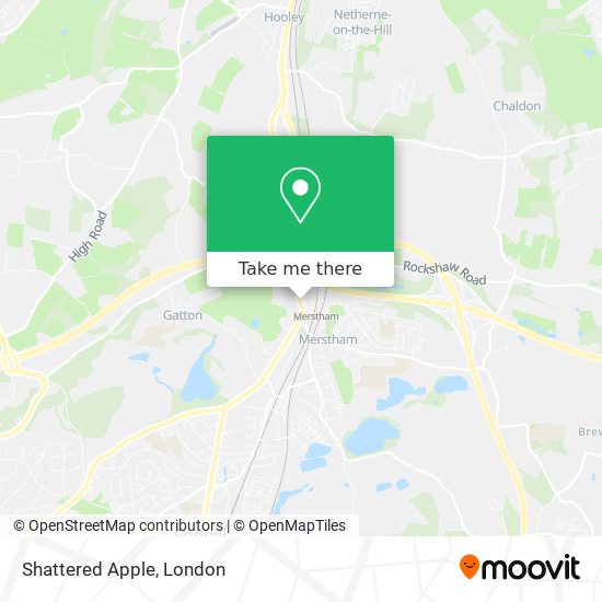 Shattered Apple map