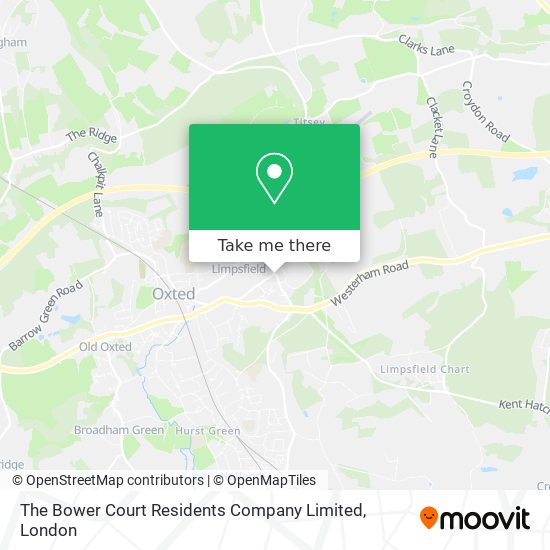 The Bower Court Residents Company Limited map