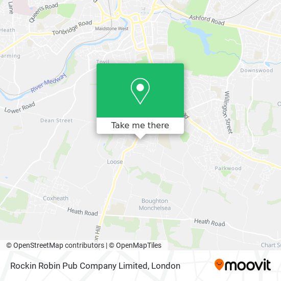 Rockin Robin Pub Company Limited map