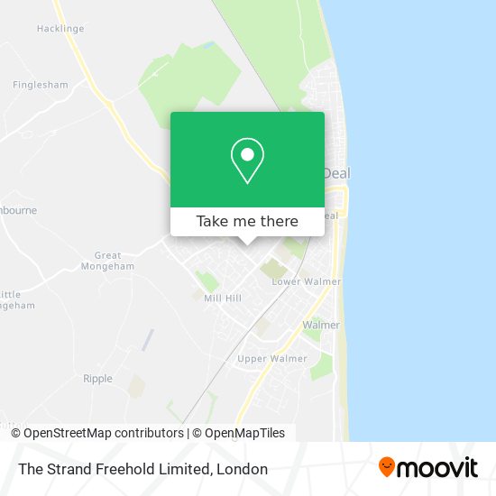 The Strand Freehold Limited map