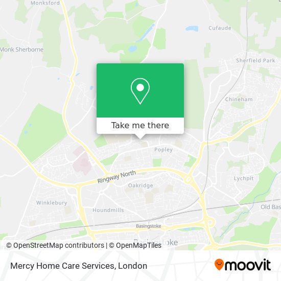 Mercy Home Care Services map