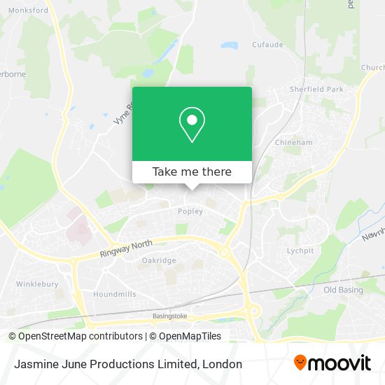 Jasmine June Productions Limited map