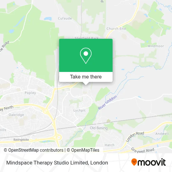 How to Get to Mindspace Therapy Studio Limited in Basingstoke by Bus or ...
