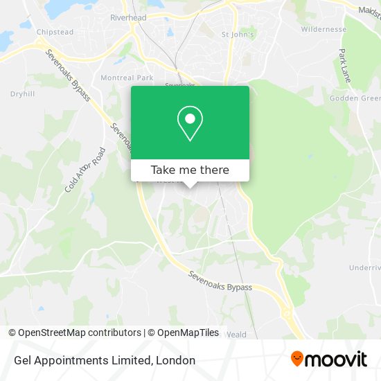 Gel Appointments Limited map
