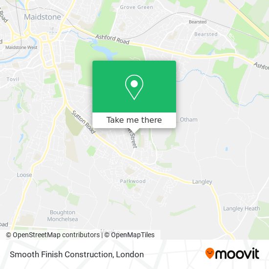Smooth Finish Construction map