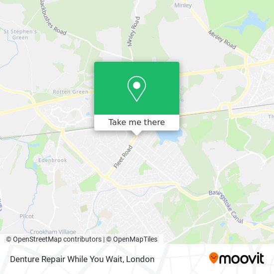 Denture Repair While You Wait map