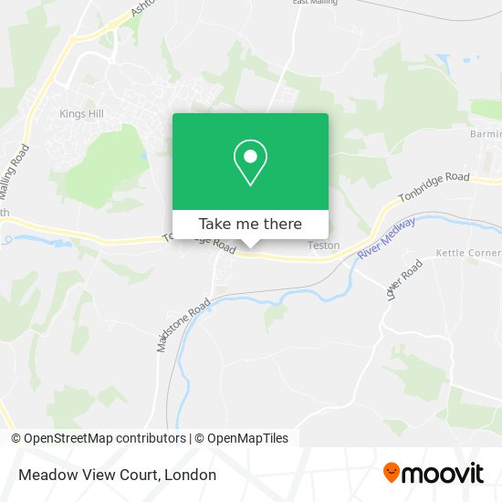 Meadow View Court map