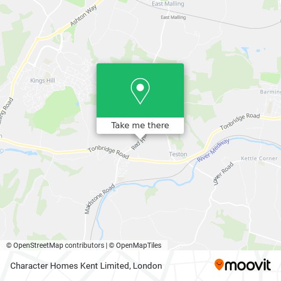 Character Homes Kent Limited map