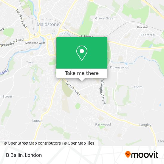 B Ballin map
