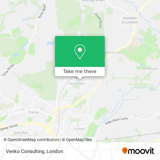 Venko Consulting map