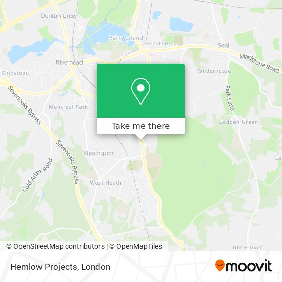 Hemlow Projects map