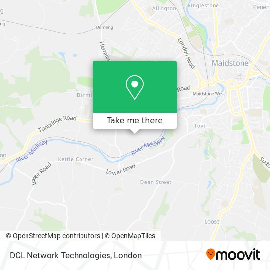 DCL Network Technologies map