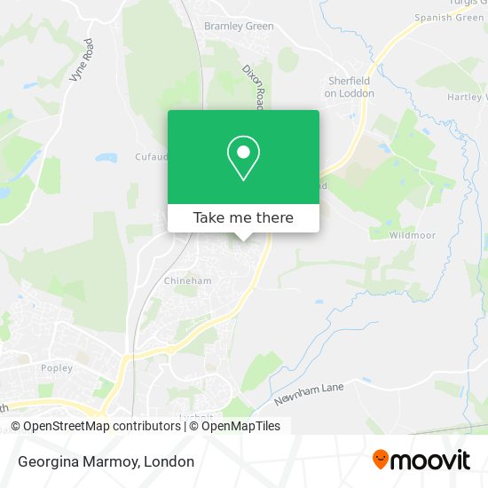 Georgina Marmoy map