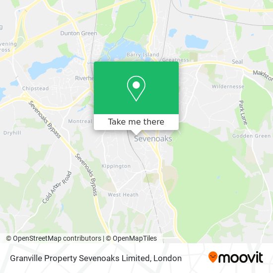 Granville Property Sevenoaks Limited map