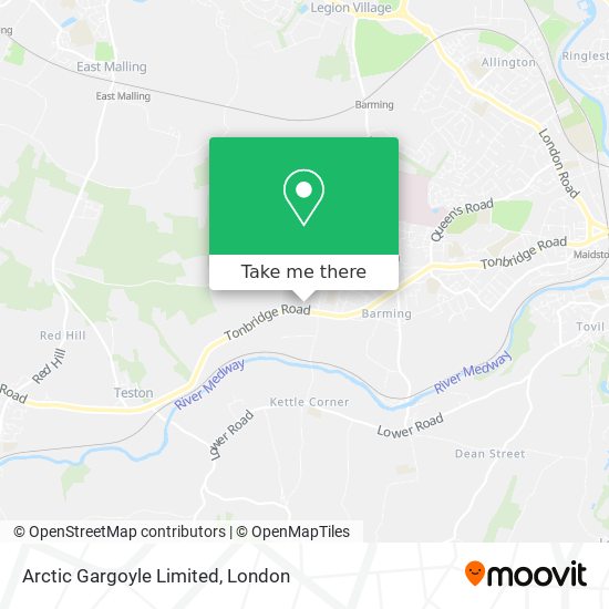 Arctic Gargoyle Limited map