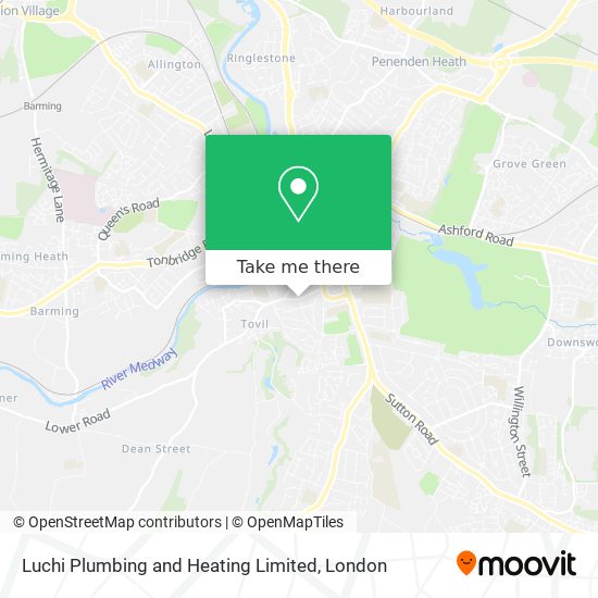 Luchi Plumbing and Heating Limited map