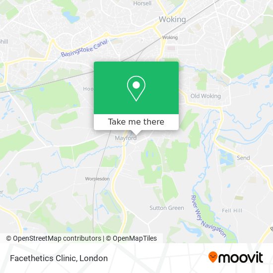 Facethetics Clinic map