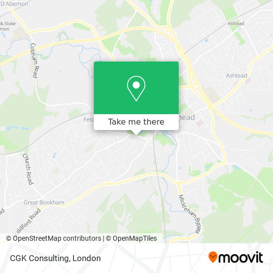CGK Consulting map