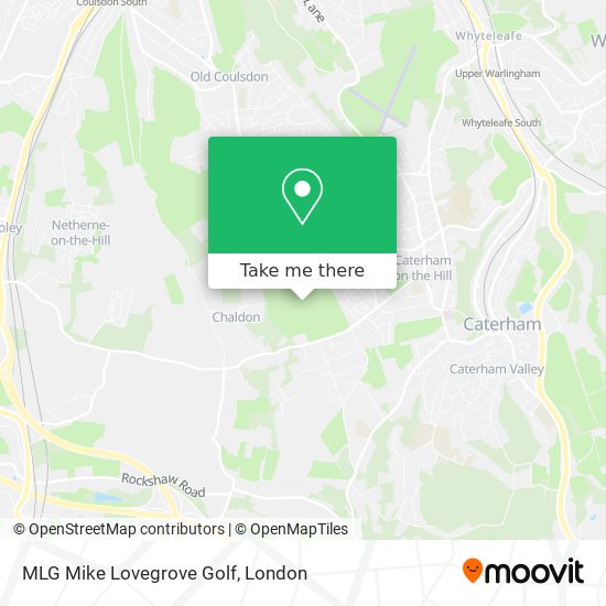 MLG Mike Lovegrove Golf map