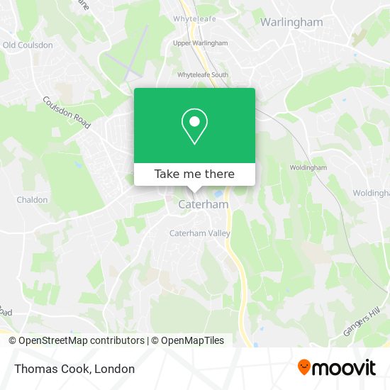 Thomas Cook map