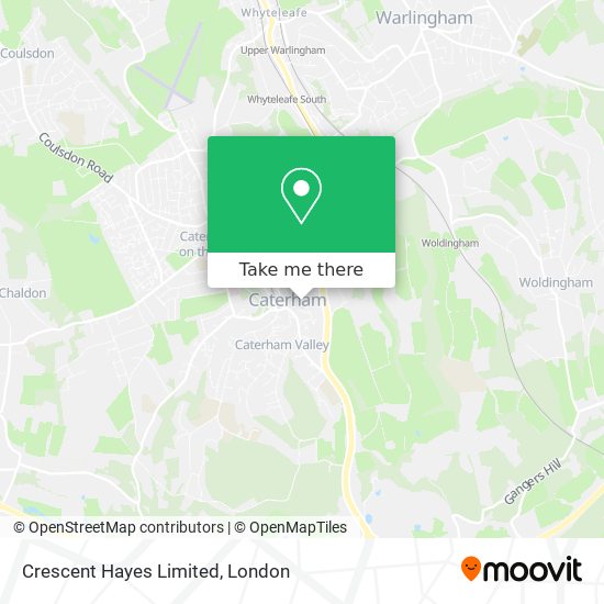 Crescent Hayes Limited map