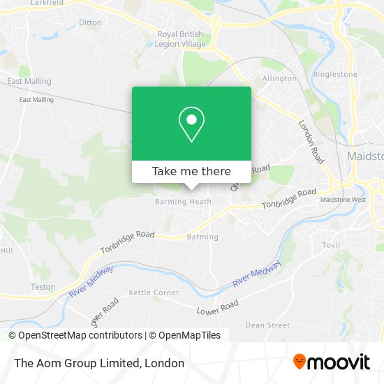 The Aom Group Limited map