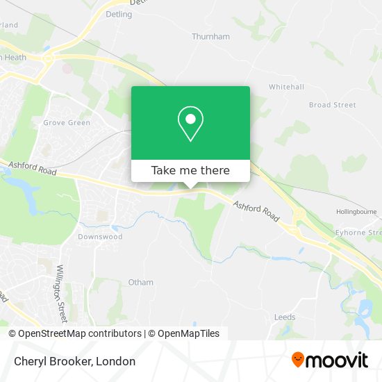 Cheryl Brooker map