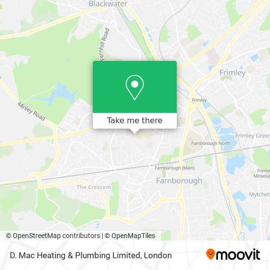 D. Mac Heating & Plumbing Limited map