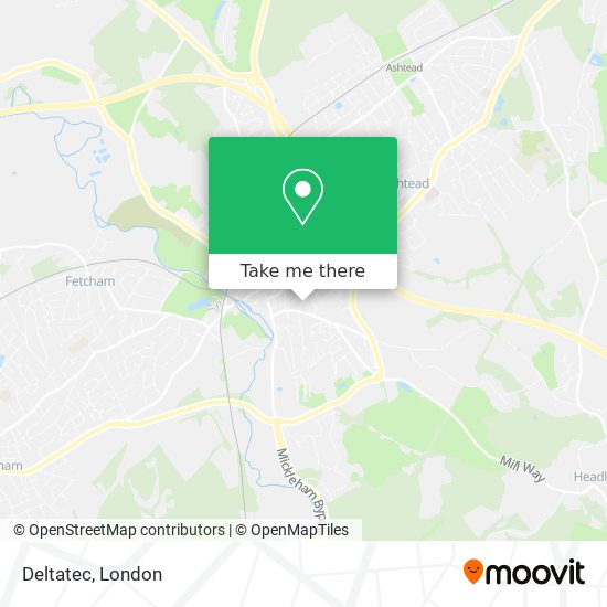 Deltatec map