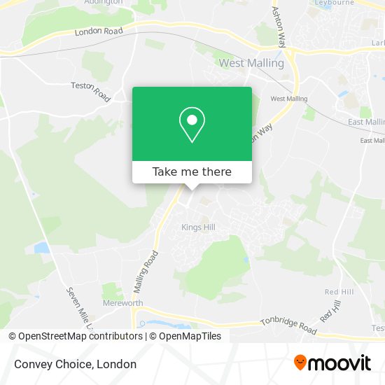 Convey Choice map