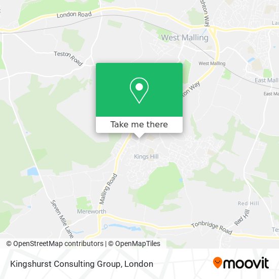 Kingshurst Consulting Group map