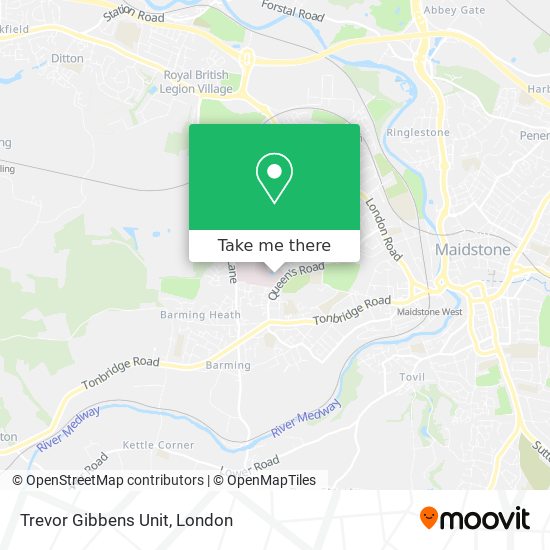 Trevor Gibbens Unit map