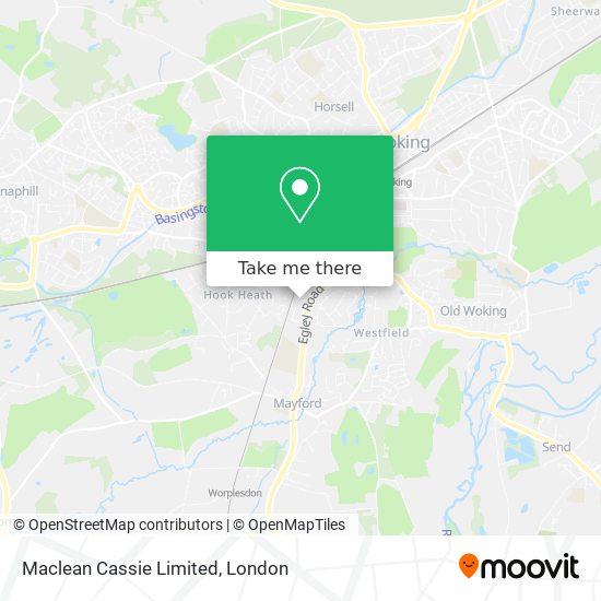 Maclean Cassie Limited map