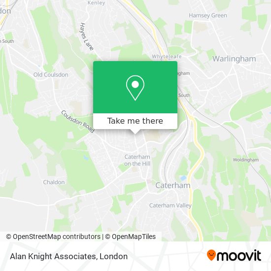 Alan Knight Associates map