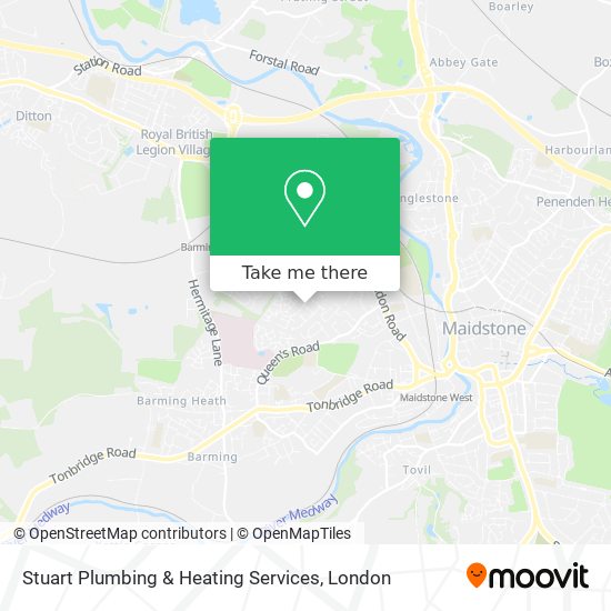 Stuart Plumbing & Heating Services map
