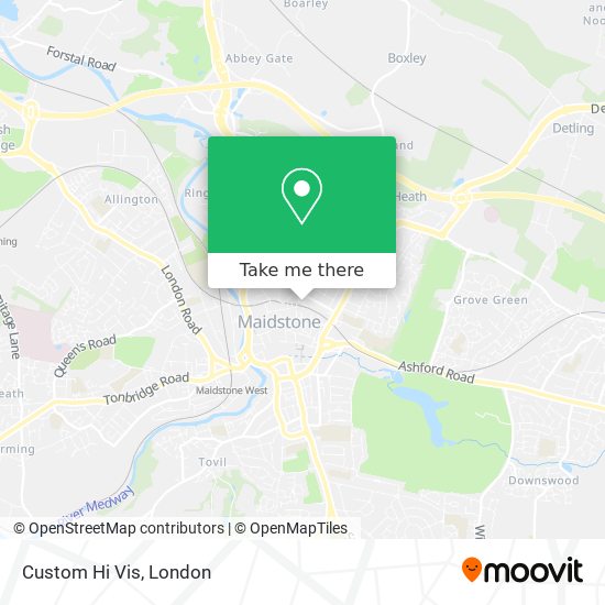 Custom Hi Vis map