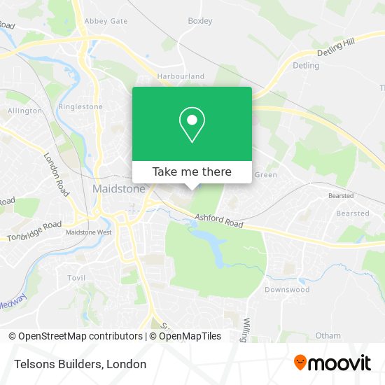 Telsons Builders map