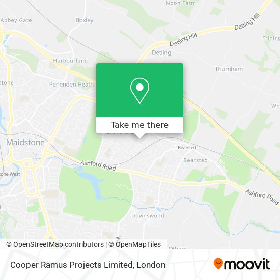 Cooper Ramus Projects Limited map