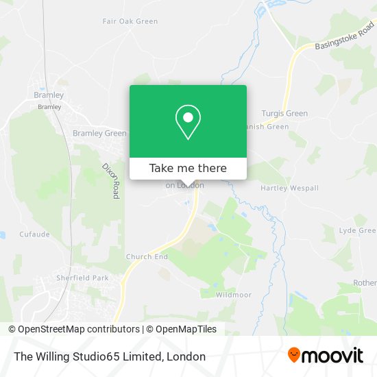 The Willing Studio65 Limited map
