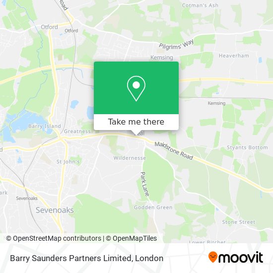 Barry Saunders Partners Limited map