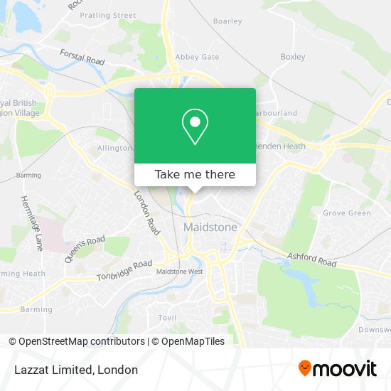 Lazzat Limited map
