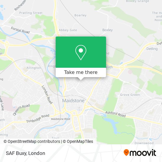 SAF Buxy map