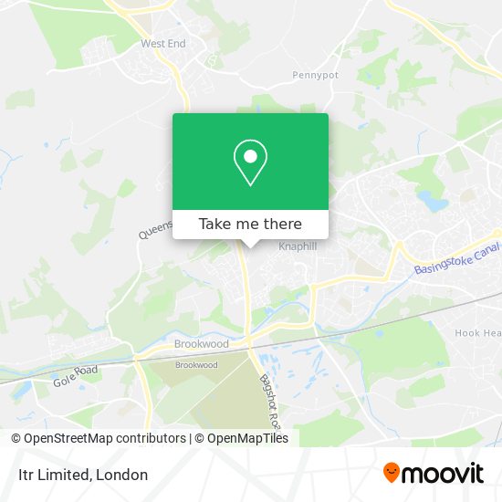 Itr Limited map